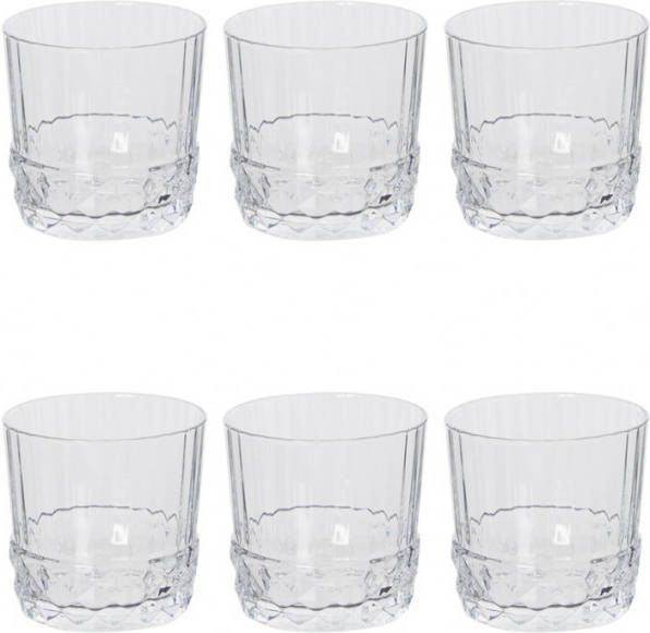 Bormioli Rocco Whiskey Glazen America 20&apos, s 300 Ml 6 Stuks