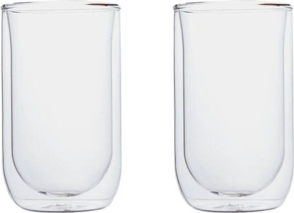 Bredemeijer Duo dubbelwandig theeglas 400 ml set van 2