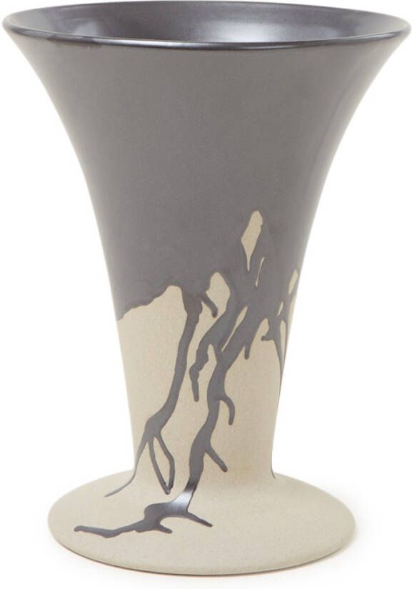 Ferm living Flores Vaas Sand/Black