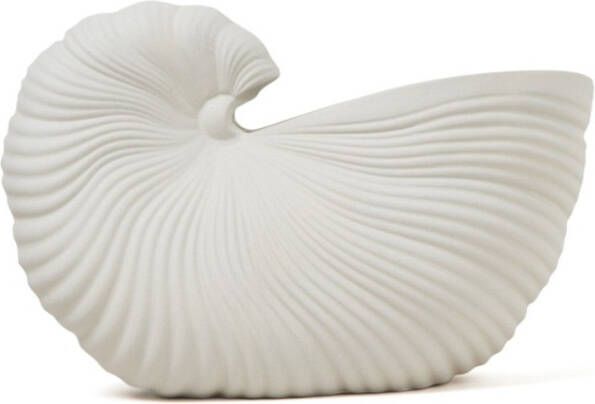 ferm LIVING Shell bloempot van aardewerk voor binnen 31 x 20 cm