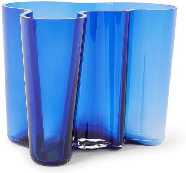 Iittala Alvar Aalto Vaas H 16 cm Ultramarine Blue