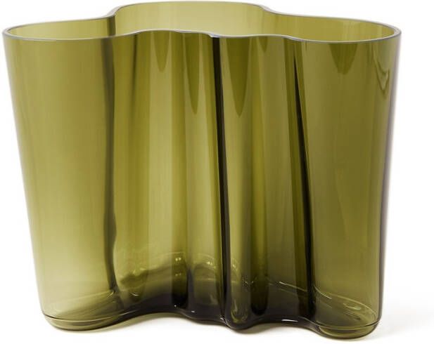 Iittala Alvar Aalto Vaas 16 cm Mosgroen