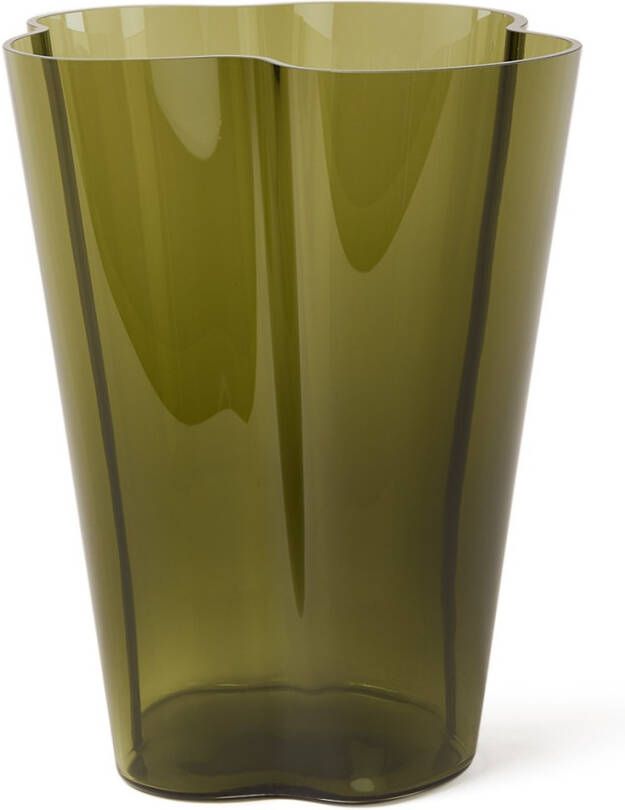 Iittala Alvar Aalto Vaas 27 cm Mosgroen