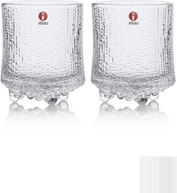 Iittala Ultima Thule Waterglas 200 ml Set van 2 Helder