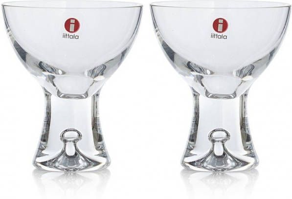 Iittala Tapio likeurglas 0, 09 liter set van 2