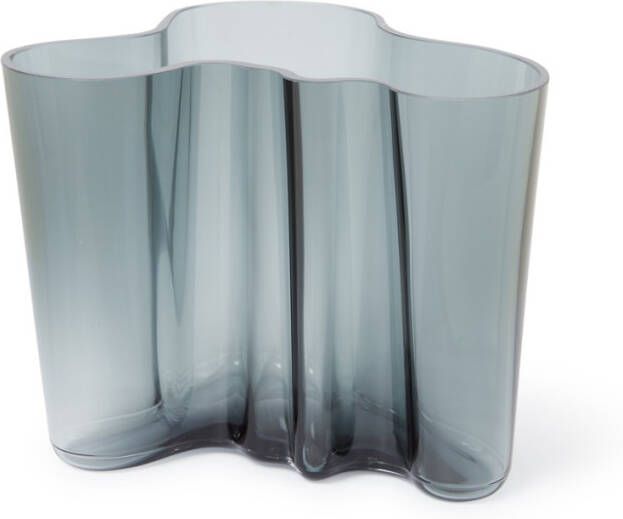 Iittala Alvar Aalto Vaas 16 cm Donkergrijs