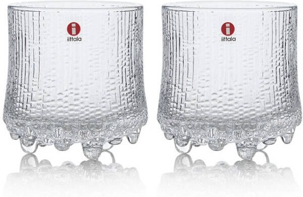 Iittala Ultima Thule Whiskeyglas 280 ml Set van 2 Helder
