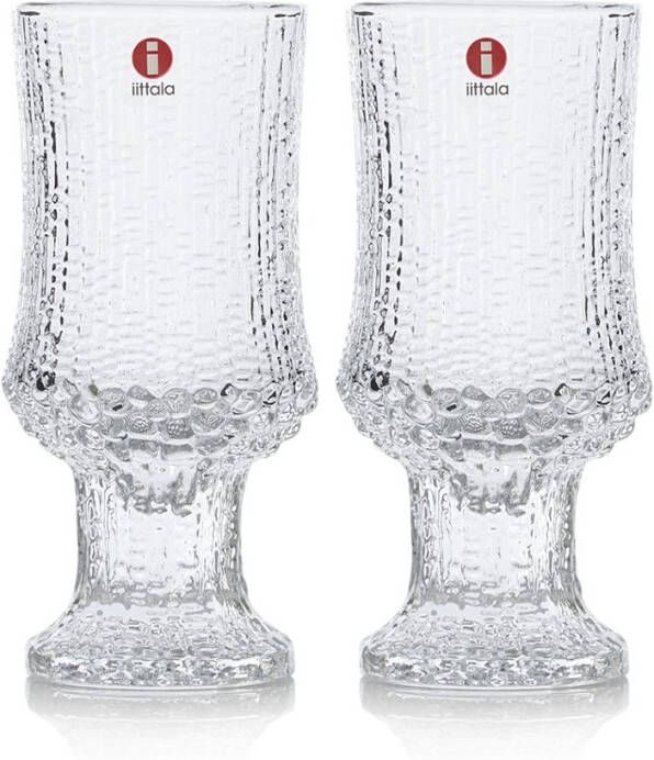 Iittala Ultima Thule Wit Wijnglas 160 ml Set van 2 Helder
