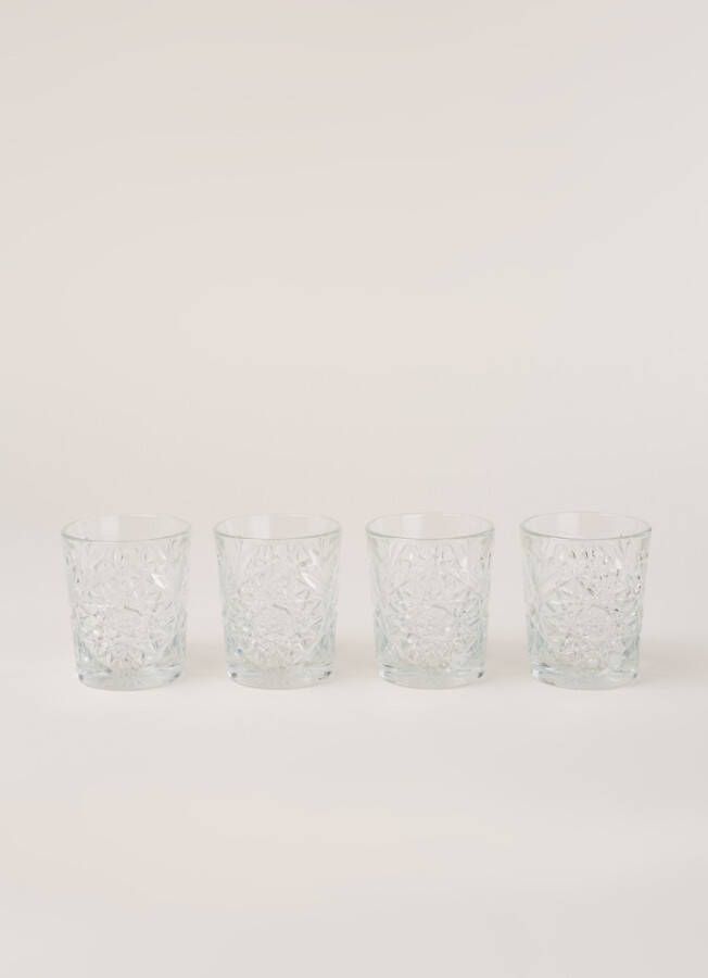 Libbey Hobstar Tumbler glas 35 cl set van 4 in geschenkverpakking