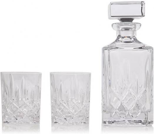 Nachtmann Noblesse karaf met whiskyglazen 3 delig
