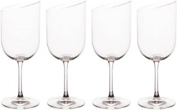Villeroy & Boch rode wijnglazen NewMoon (405 ml) (set van 4)