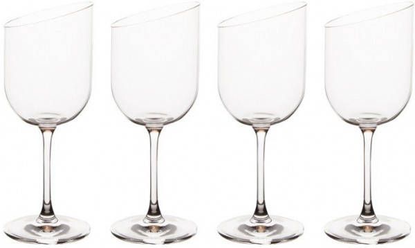 Villeroy & Boch NewMoon witte wijnglas 30 cl set van 4