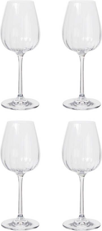 Villeroy & Boch Rose Garden witte wijnglas 43 cl set van 4