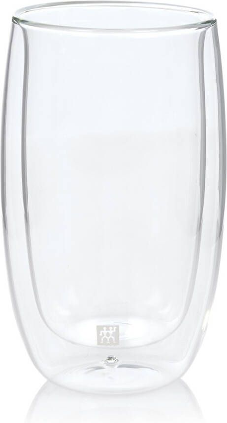 Zwilling J.A. Henckels Sorrento dubbelwandig latte macchiato glas set van 2