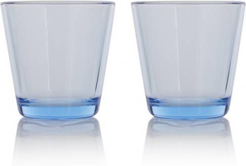Iittala Kartio Waterglas 0, 21 l Aqua, per 2