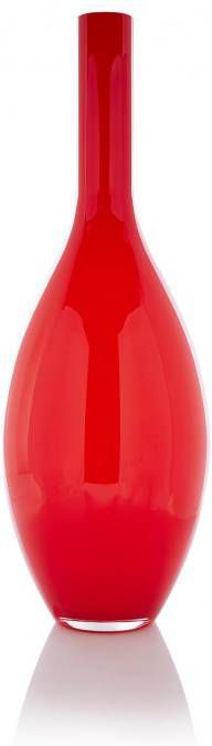 Uitdrukkelijk Schande zuur Leonardo Beauty Vaas glas rood 65 cm - Glazen.shop