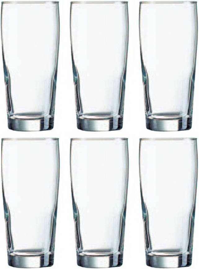 Arcoroc 12x Stuks Fluitjes Bierglazen 330 Ml Bierglazen