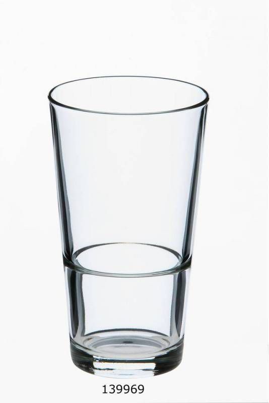 Merkloos Bierglas Amsterdam 34cl.stap Ds/12 Bierglazen