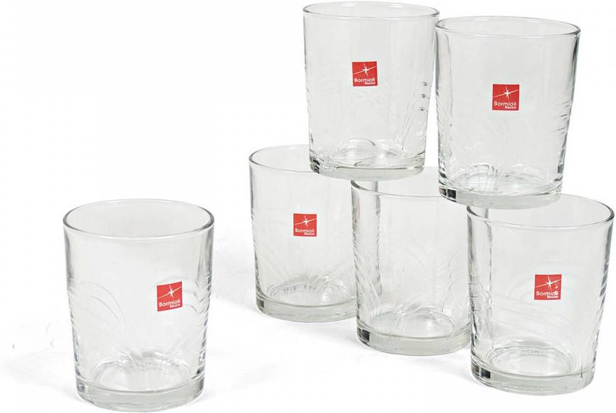 Bormioli Rocco 12x Stuks Waterglazen/drinkglazen 280 Ml Drinkglazen