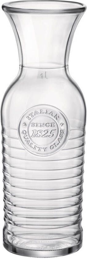 Bormioli Rocco Glazen Waterkan/karaf 1 Liter Karaffen