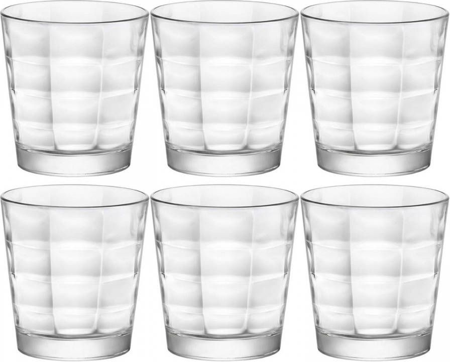 Bormioli Rocco Set Van 12x Stuks Tumbler Waterglazen/drinkglazen Transparant 240 Ml Drinkglazen