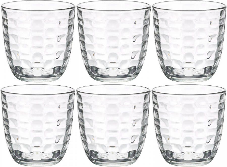 Bormioli Rocco Set Van 12x Stuks Tumbler Waterglazen/drinkglazen Transparant 300 Ml Drinkglazen