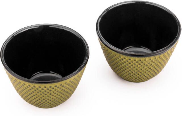 Bredemeijer Xilin Theekopjes 2 delig Groen