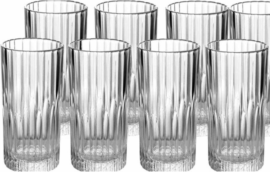 Duralex 12x Longdrink Glazen Transparant 305 Ml Manhattan Drinkglazen