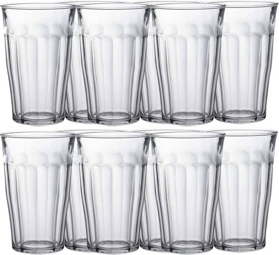 Duralex 12x Longdrinkglazen Transparant 500 Ml Picardie Longdrinkglazen