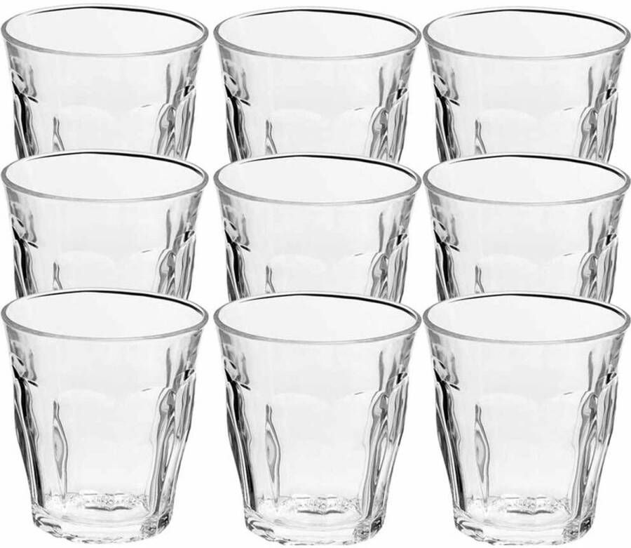 Duralex 18x Drinkglazen/waterglazen Transparant 310 Ml Picardie Drinkglazen