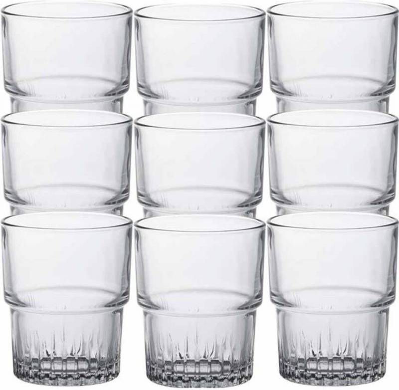 Duralex 24x Koffie/espresso Glazen Empilable Transparant 200 Ml Whiskey Glazen Van Glas 200 Ml