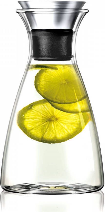 Eva Solo Karaf Met Drinkglazen 1 Liter Borosilicaatglas 5 delig