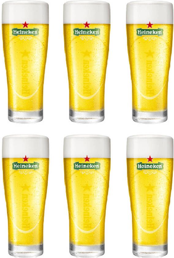 Heineken Bierglazen Ellipse 500 Ml 6 Stuks