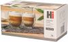 CHI Set Van 2x Stuks Dubbelwandige Koffieglazen/theeglazen 250 Ml Koffie En Theeglazen online kopen