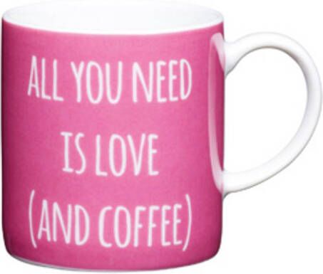 KitchenCraft Set Van 4 Espresso Kopje All You Need 80ml