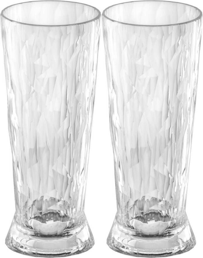 Koziol Bierglazen Onbreekbaar Superglas 300 Ml 2 Stuks