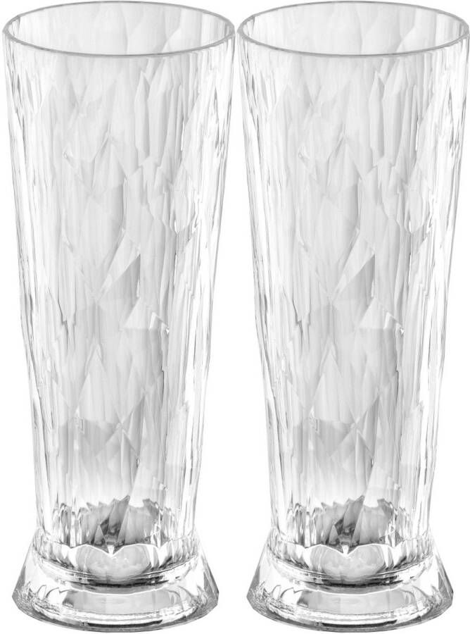 Koziol Bierglazen Onbreekbaar Superglas 500 Ml 2 Stuks