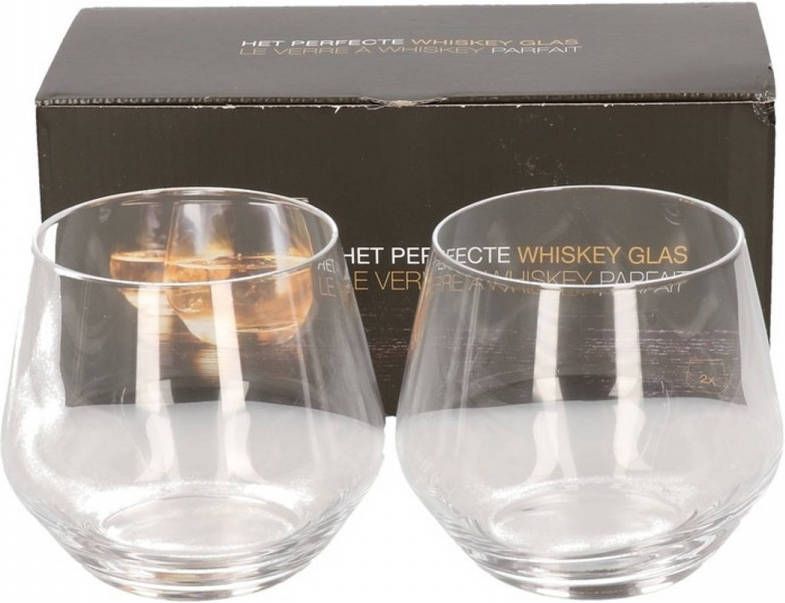 Luminarc 2x Whisky Glazen Transparant 360 Ml Whiskeyglazen