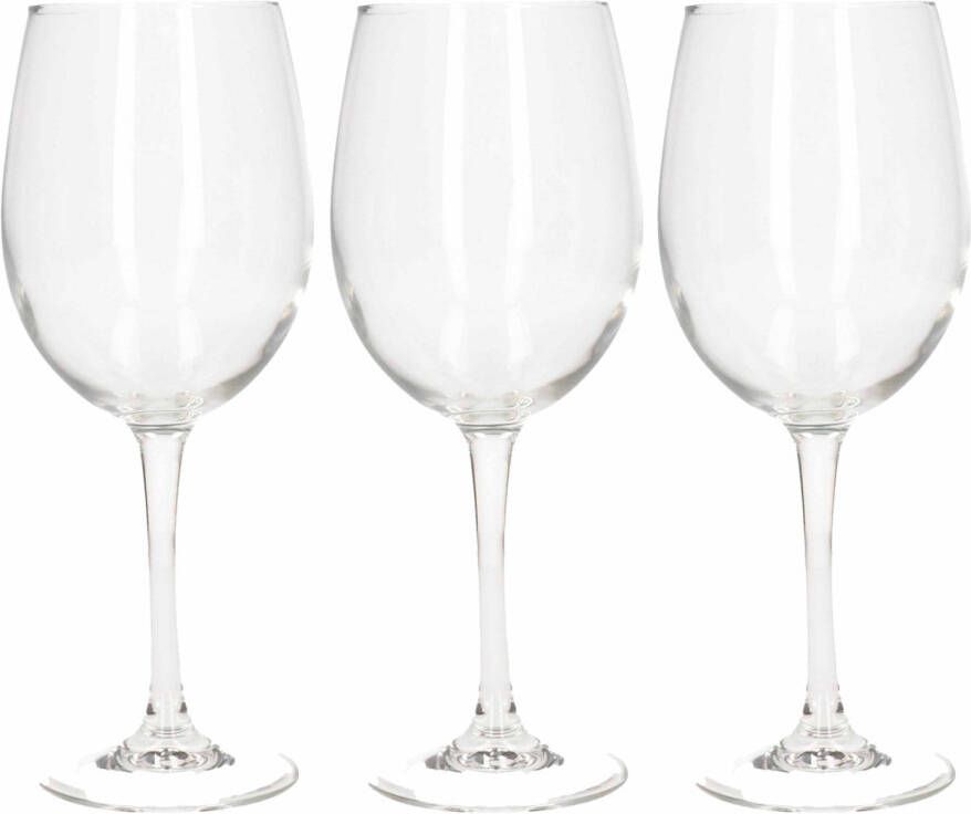 Luminarc 6x Stuks Wijnglazen Van Glas 470 Ml Wijnglazen