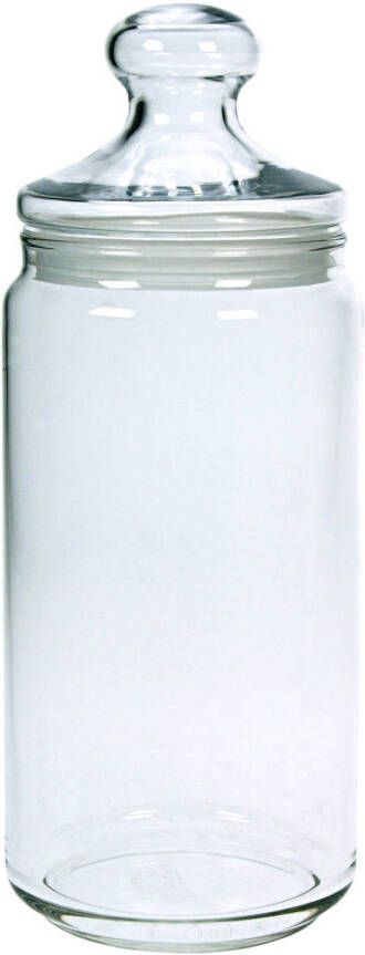 Luminarc Voorraadpot/bewaarpot 1500 Ml Glas Met Glazen Deksel Voorraadpot