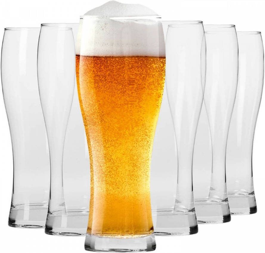 Galamart Krosno Lange Bierglazen Set Van 6 500ml