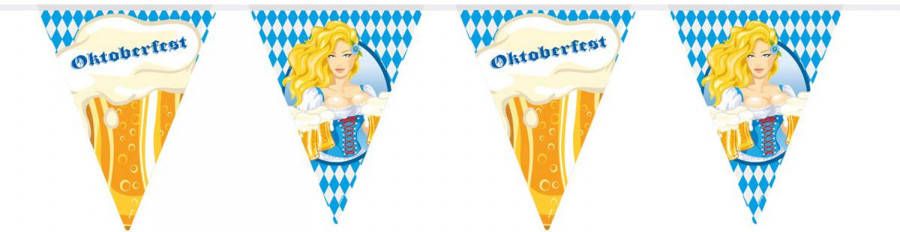 Shoppartners Oktoberfest Bierpullen Vlaggenlijn 10 Meter online kopen