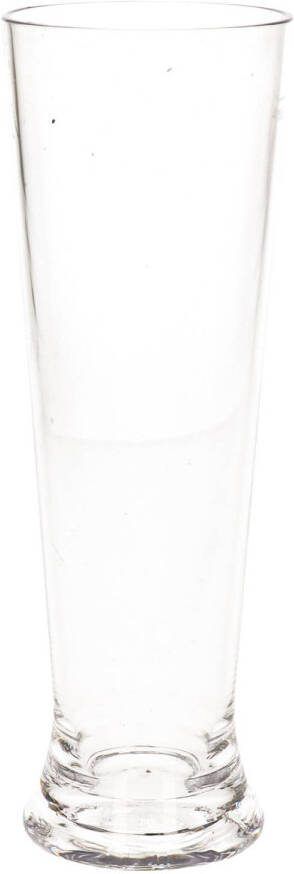 Merkloos Onbreekbaar Bierglas Op Voet Transparant Kunststof 30 Cl/300 Ml Bierglazen