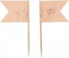 Feestbazaar Prikkers Elegant Lush Blush Happy Birthday 36 Stuks online kopen