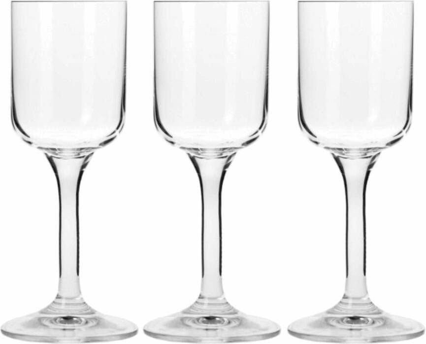 Merkloos Set Van 6x Stuks Shotglazen/glaasjes/shotjes Van 40 Ml Shotglazen