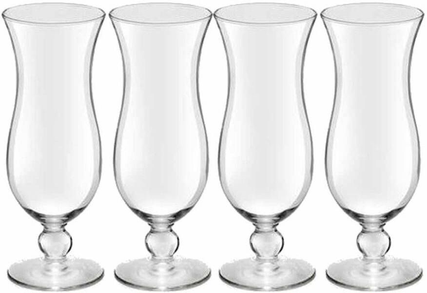 Royal Leerdam 4x Cocktailglazen/Blue Hawaii Glazen Transparant 440 Ml Cocktailglazen