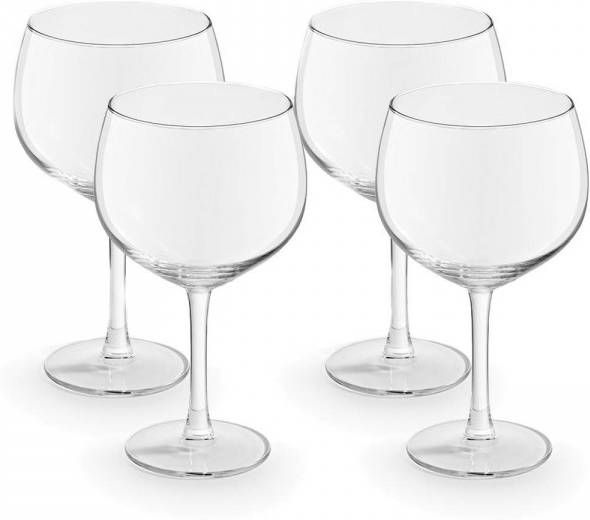 Royal Leerdam 4x Gin Tonic/Cocktail Glazen Transparant 650 Ml Cocktailglazen
