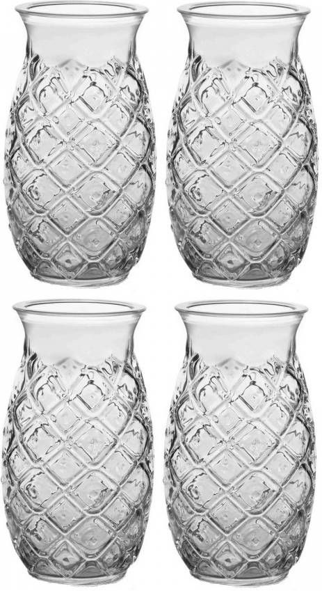 Royal Leerdam Set Van 8x Stuks Cocktailglazen Transparant 505 Ml Pina Colada Cocktailglazen