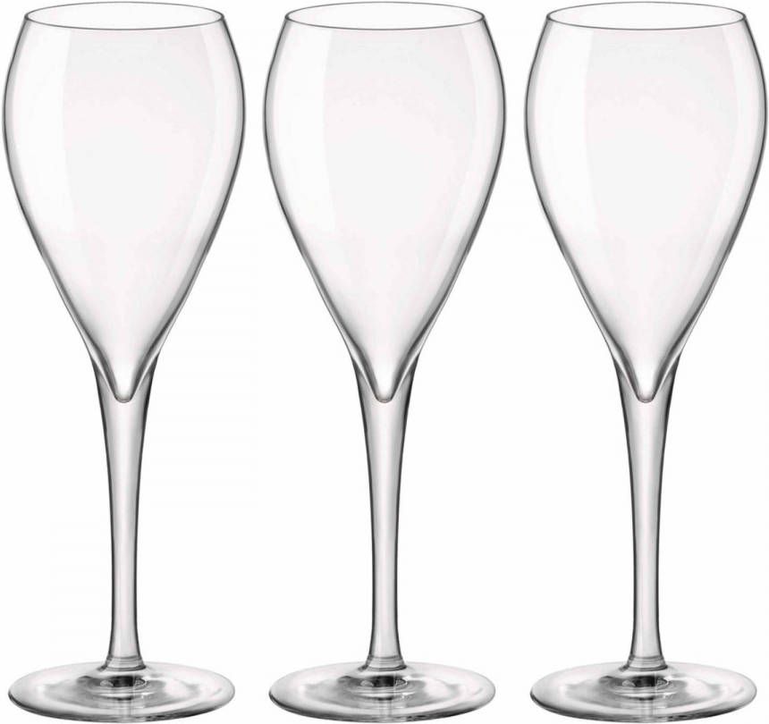 Bormioli Rocco 12x Stuks Champagneglazen Van Glas 150 Ml Champagneglazen