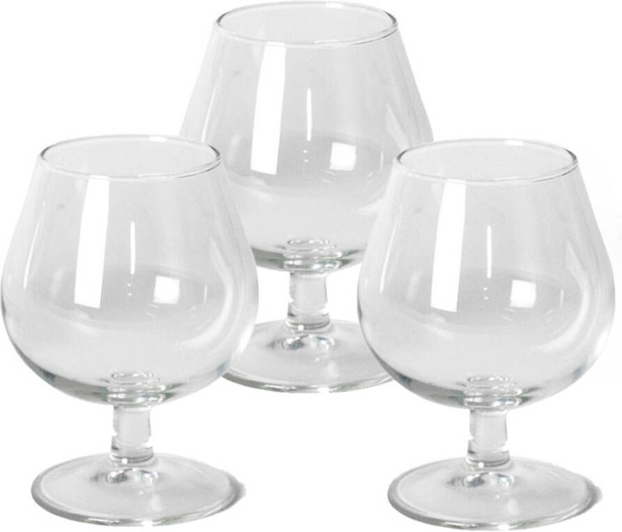 Shoppartners Set Van 6x Stuks Cognac/likeur Glazen 300 Ml Cognacglazen